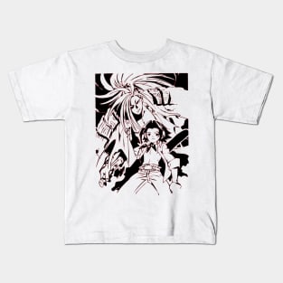 Yoh Asakura and Amidamaru Kids T-Shirt